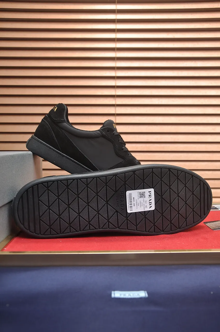 Men's shoes 💰580💶【PRADA】Top original, new season, high quality original goods, top imported calfskin with original imported glue, imported cowhide inside with original cowhide feet, original outsole! Quality guaranteed! Code 38-45 (45 customized)